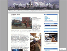 Tablet Screenshot of clevelandrocksclevelandeats.com